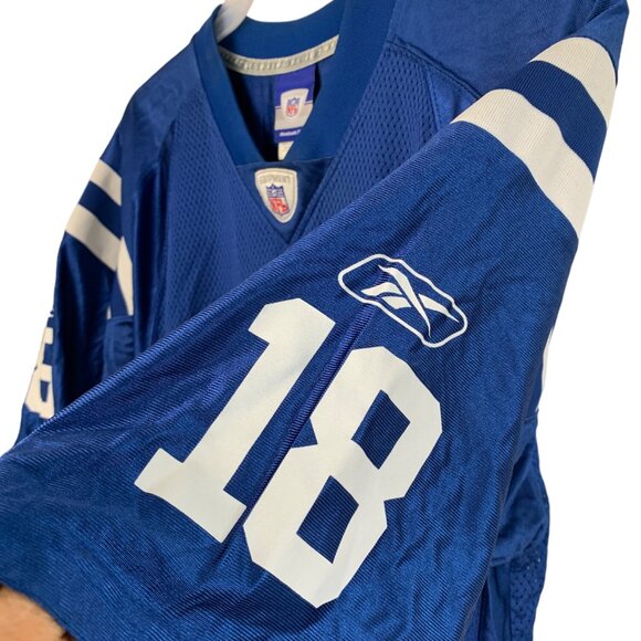 Reebok NFL Equipment Indianapolis Colts Peyton Manning Jersey Mens Size L 7720 - Picture 5 of 9
